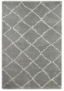 Royal Nomadic Two Tone Diamond Design Rug (Various Sizes & Colours)