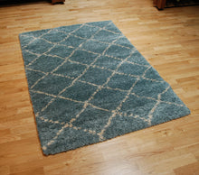 Load image into Gallery viewer, Royal Nomadic Two Tone Diamond Design Rug (Various Sizes &amp; Colours)