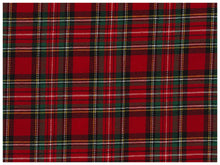 Load image into Gallery viewer, Pack of 4 Made To Order Tartan Napkins 18 x 18 (Various Colours)