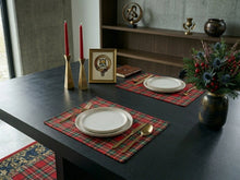 Load image into Gallery viewer, Pack of 4 Made To Order Tartan Placemats 16” x 13 (Various Designs)