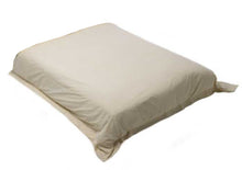 Load image into Gallery viewer, Sateen Finish 100% Cotton Percale 400TC Duvet Cover (Cream or White)