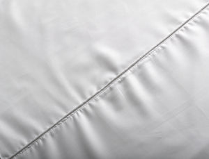 Sateen Finish 100% Cotton Percale 400TC Duvet Cover (Cream or White)