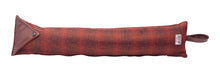 Load image into Gallery viewer, Harris Tweed Draught Excluder with Leather Detail