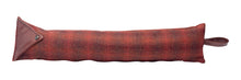 Load image into Gallery viewer, Harris Tweed Draught Excluder with Leather Detail