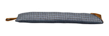 Load image into Gallery viewer, Harris Tweed Double Sided Draught Excluder with Leather Detail (Various Designs)