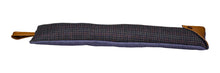 Load image into Gallery viewer, Harris Tweed Double Sided Draught Excluder with Leather Detail (Various Designs)