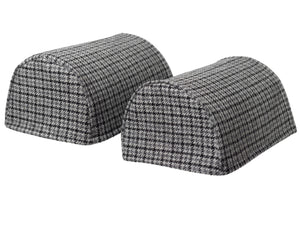 Harris Tweed Round Arm Caps or Chair Backs (Various Colours)