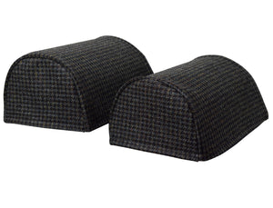 Harris Tweed Round Arm Caps or Chair Backs (Various Colours)