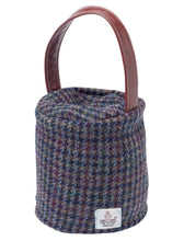 Load image into Gallery viewer, Harris Tweed 100% Pure New Wool Doorstop Cover with Leather Handle