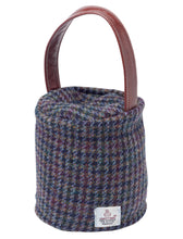 Load image into Gallery viewer, Harris Tweed 100% Pure New Wool Doorstop Cover with Leather Handle