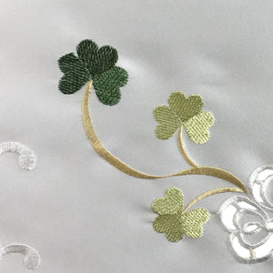 Shamrock Runner with Cutwork Detail (2 Sizes)