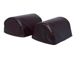 Soft PVC Leather Look Round Arm Caps or Chair Backs (7 Colours)