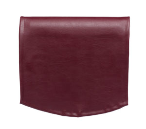 Soft PVC Leather Look Round Arm Caps or Chair Backs (7 Colours)