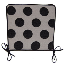 Load image into Gallery viewer, Polka Dot Square Seat Pads 14.5&quot; x 14.5&quot; (3 Colours)