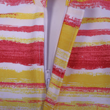 Load image into Gallery viewer, Striped Table Runner with Zip &amp; Parasol Hole (14&quot; x 72&quot;)