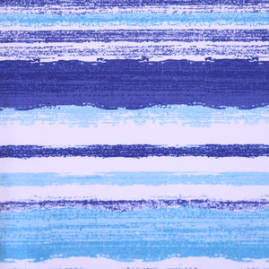 Striped Tablecloth - Water & Fade Resistant (Blue or Red)