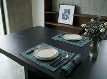 Load image into Gallery viewer, Pack of 4 Made To Order Tartan Placemats 16” x 13” (Various Colours)