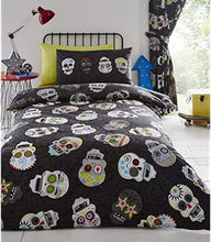 Load image into Gallery viewer, Sugar Skulls Duvet Set – Double &amp; 2 Pillow Cases