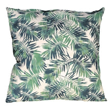 Load image into Gallery viewer, Jungle Leaf Design Outdoor Water Resistant Seat Pad or Cushion