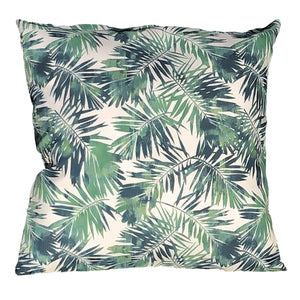 Jungle Leaf Design Outdoor Water Resistant Seat Pad, Cushion or Cover