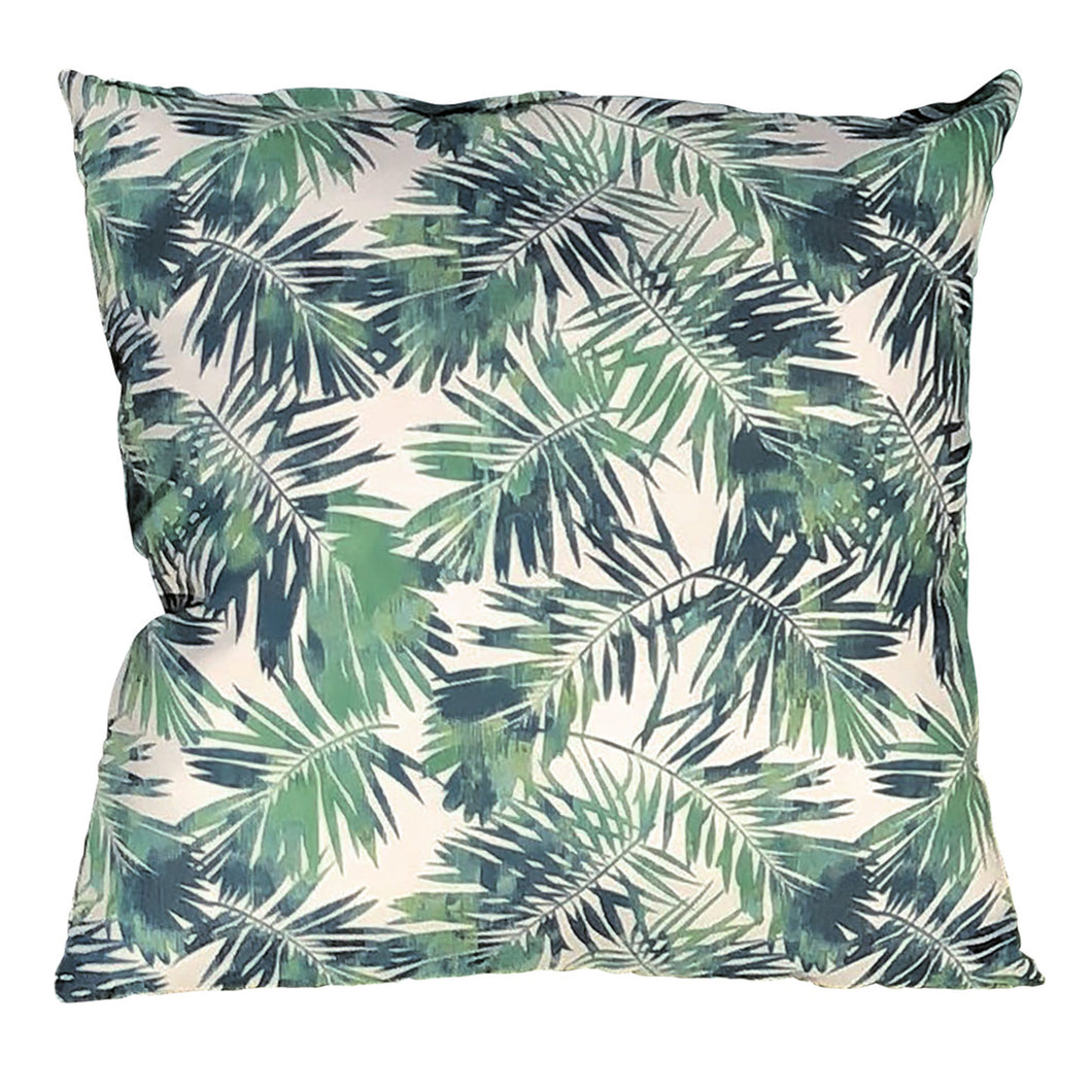 Jungle Leaf Design Outdoor Water Resistant Seat Pad, Cushion or Cover