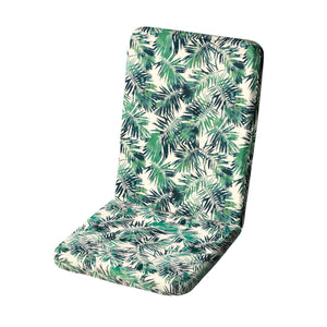 Jungle Leaf Design Outdoor Water Resistant Seat Pad or Cushion