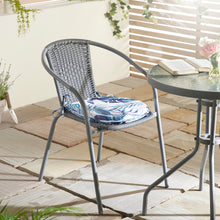 Load image into Gallery viewer, Tropical Leaf Design Outdoor Water Resistant Seat Pad, Cushion or Cover