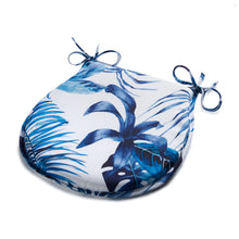Load image into Gallery viewer, Tropical Leaf Design Outdoor Water Resistant Seat Pad, Cushion or Cover