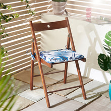 Load image into Gallery viewer, Tropical Leaf Design Outdoor Water Resistant Seat Pad or Cushion
