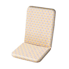 Load image into Gallery viewer, Yellow Abstract Pattern Outdoor Water Resistant Seat Pad or Cushion