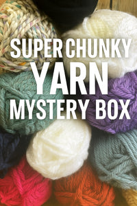 Super Chunky Yarn Mystery Box Bundle 1KG to 5KG
