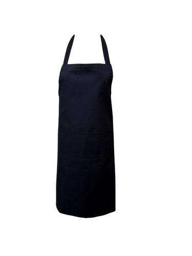 100% Cotton Bib Apron with Split Pocket 69cm x 89cm