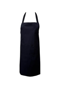 100% Cotton Bib Apron with Split Pocket 69cm x 89cm