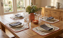 Load image into Gallery viewer, Stripe Placemats 4 Pack 38cm x 28cm (2 Colours)