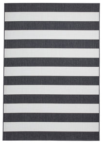 Santa Monica Striped Outdoor Garden Rug (4 Colours)