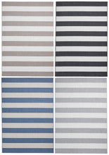 Load image into Gallery viewer, Santa Monica Striped Outdoor Garden Rug (4 Colours)