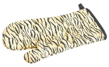Load image into Gallery viewer, Tiger Print Double Oven Glove or Gauntlet