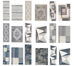 Tokyo Rug or Runner Slip Resistant Backing (Various Designs & Sizes)