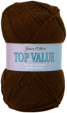 Load image into Gallery viewer, James Brett Top Value DK Double Knitting Yarn 100g Ball (Various Shades)