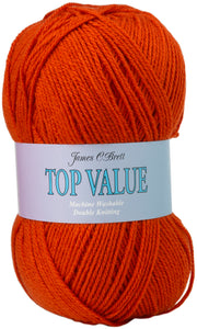 James Brett Top Value DK Double Knitting Yarn 100g Ball (Various Shades)