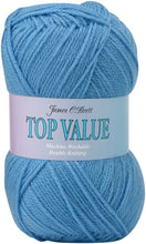 Load image into Gallery viewer, James Brett Top Value DK Double Knitting Yarn 100g Ball (Various Shades)