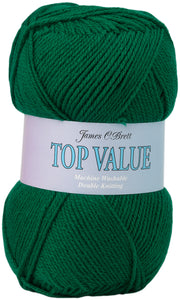 James Brett Top Value DK Double Knitting Yarn 100g Ball (Various Shades)