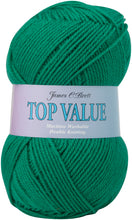 Load image into Gallery viewer, James Brett Top Value DK Double Knitting Yarn 100g Ball (Various Shades)