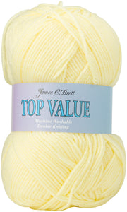 James Brett Top Value DK Double Knitting Yarn 100g Ball (Various Shades)