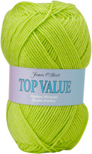 Load image into Gallery viewer, James Brett Top Value DK Double Knitting Yarn 100g Ball (Various Shades)