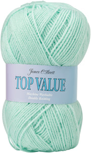 James Brett Top Value DK Double Knitting Yarn 100g Ball (Various Shades)