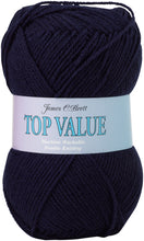 Load image into Gallery viewer, James Brett Top Value DK Double Knitting Yarn 100g Ball (Various Shades)