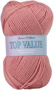 James Brett Top Value DK Double Knitting Yarn 100g Ball (Various Shades)