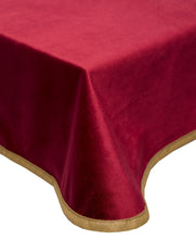 Load image into Gallery viewer, Velvet Bridge / Poker Card Game Plain Table Cloth -  44&quot; Square (5 Colours)