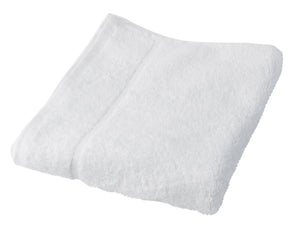 White Cotton Bathroom Hand Towel (3 or 6 Pack)